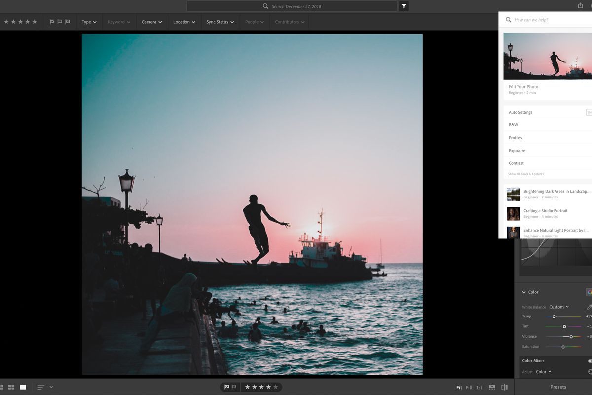 Lightroom adobe cc review screen ease use