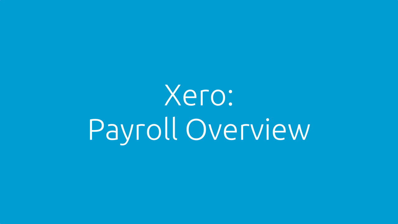 Xero payroll certification 9bf w6 consultancy