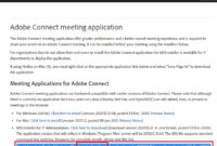 Adobe connect download