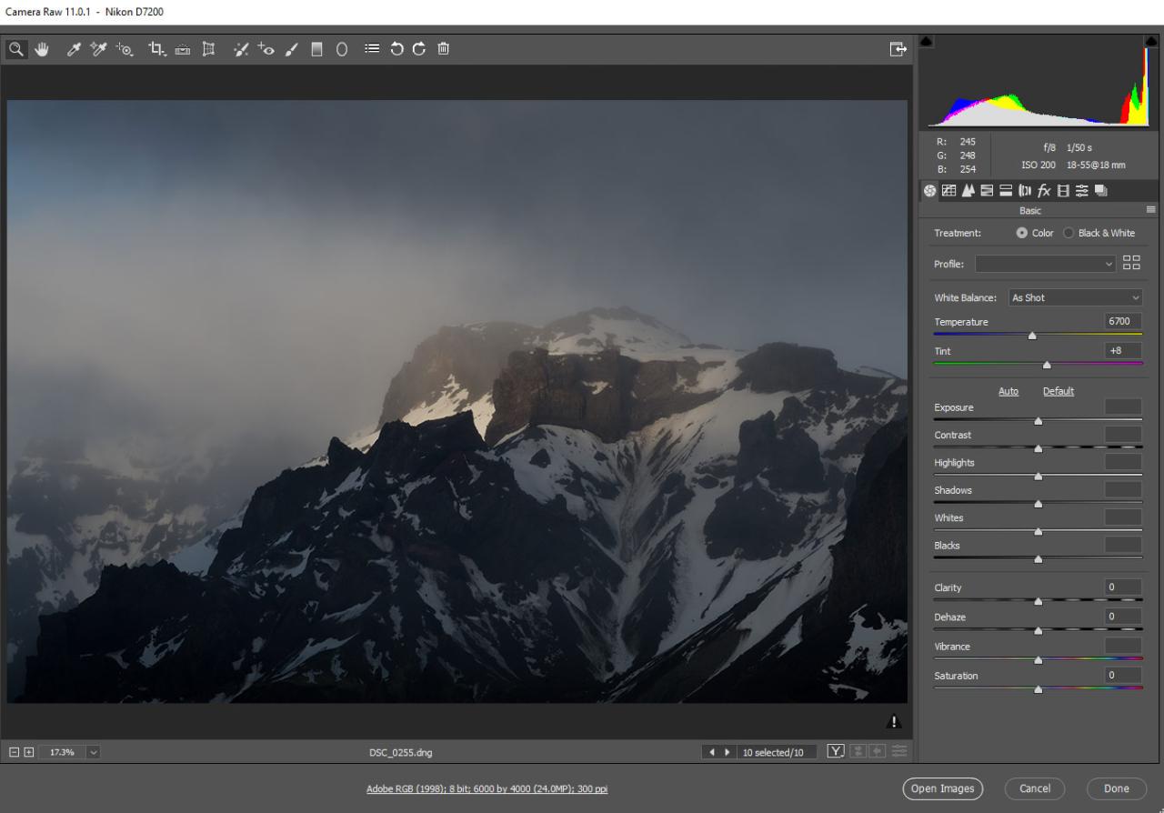 Raw camera adobe