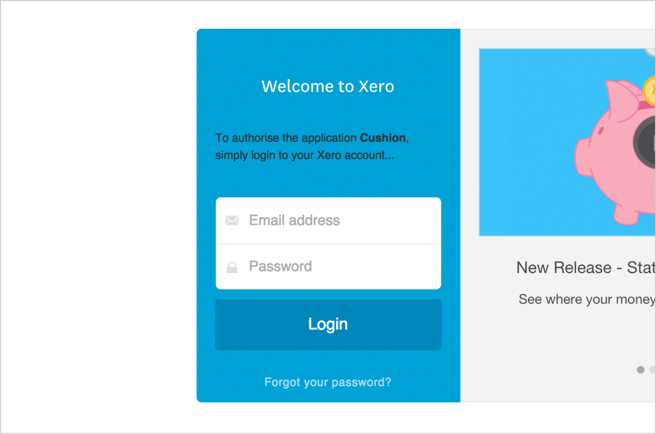 Xero login