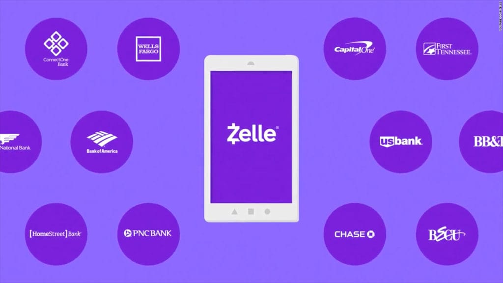 Zelle app started get money step phone