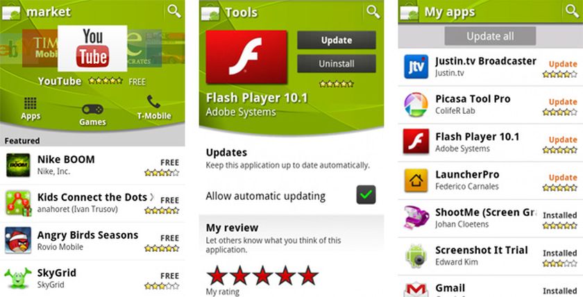 Android market apk google play