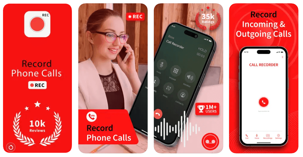 Recording call apps app rev mobile