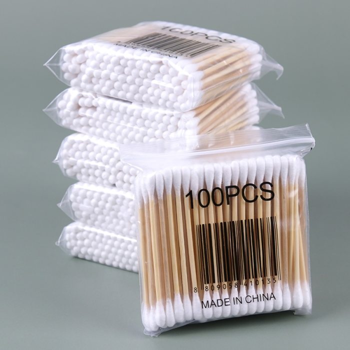 100PCS/Pack Double Head Cotton Swabs Women Makeup ... – Grandado