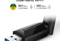 Tp link ac1300 usb wifi adapterarcher t3u 2 4g 5g dual band wireless network adapter for pc desktop mu mimo wifi dongle usb 3 0 supports windows 11 10 8 1 8 7 xp mac os x 10 9 10 14