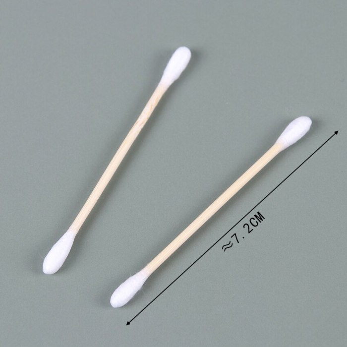 400/200 Pcs Double Head Cotton Swab Women Makeup Lipstik Buds Tip Sticks Nose Ear Cleaning Health Care Tools Bastoncillos Oidos