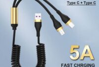 120W USB Type C To USB C Cable For iPhone 15 Pro Max PD Fast Charge Data Cord For Samsung Xiaomi 14 Oneplus 12 POCO X6 OPPO CC
