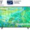 43-Inch Class Crystal UHD U8000F 4K Smart TV (2025 Model) Endless Free Content, Crystal Processor 4K, MetalStream Design, Knox Security, Works with Alexa